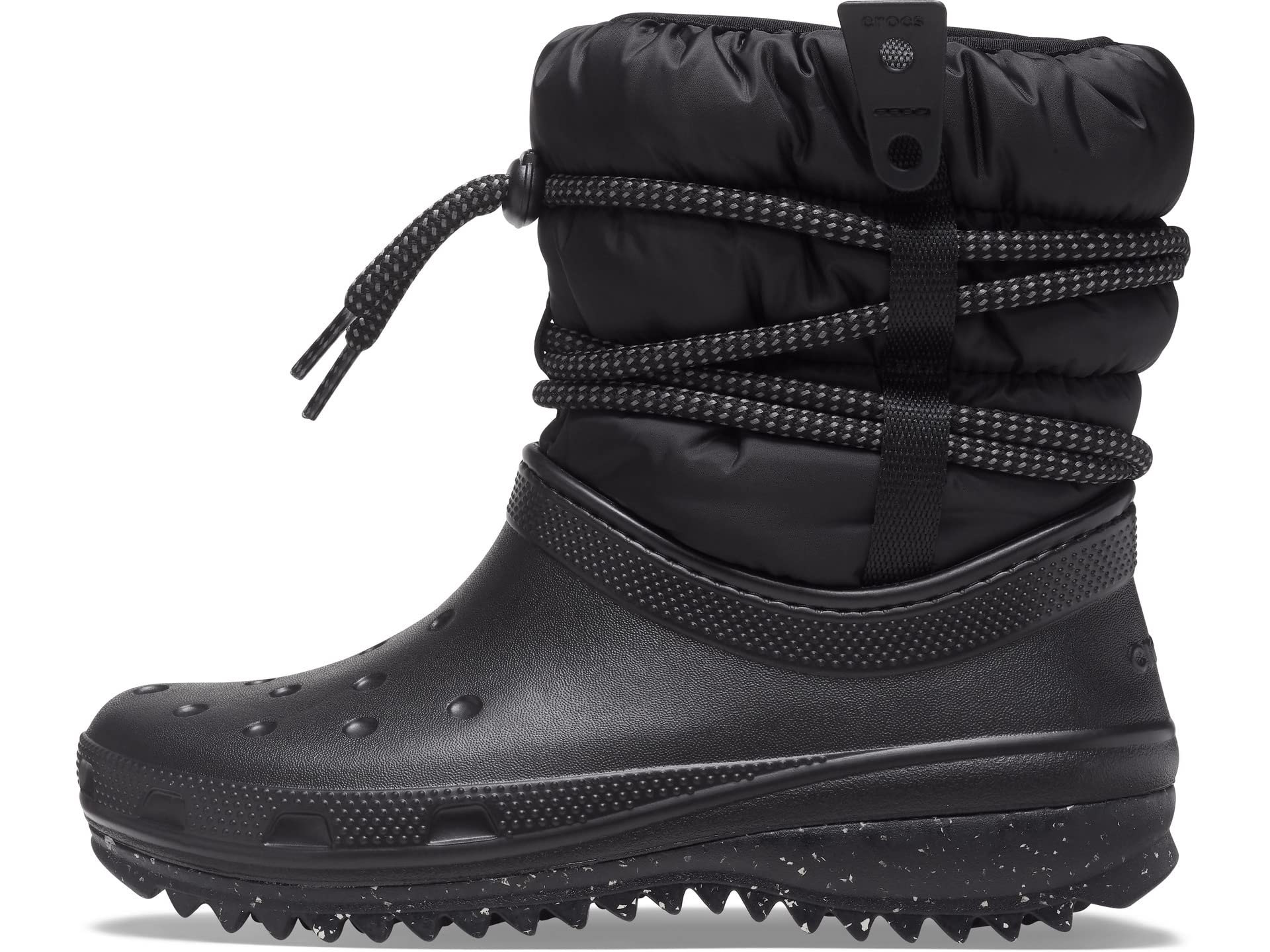 цена Ботинки Crocs Classic Neo Puff Luxe Boot, черный