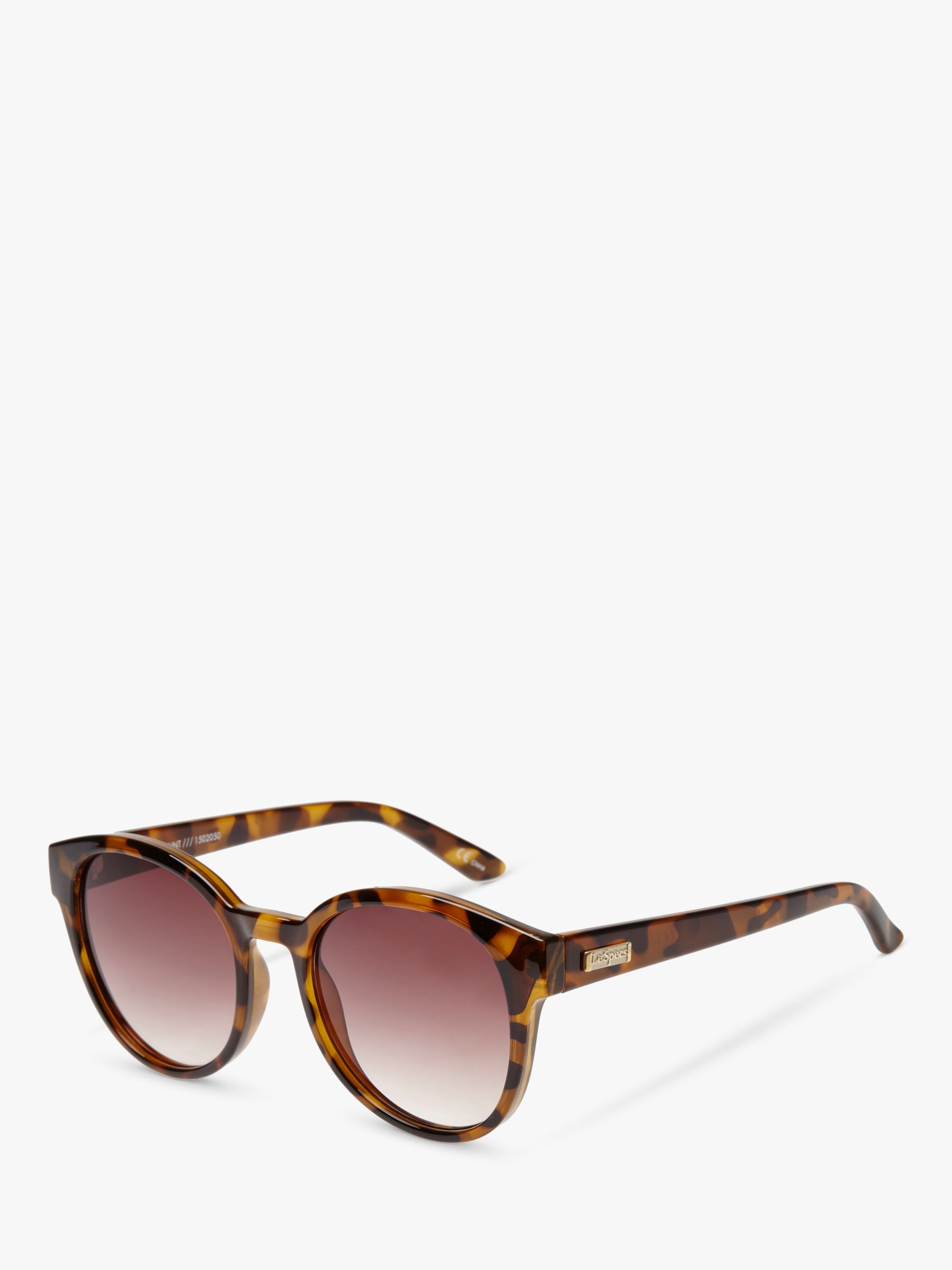 цена L5000183 Женские круглые солнцезащитные очки Paramount Le Specs, черепаховый/коричневый градиент