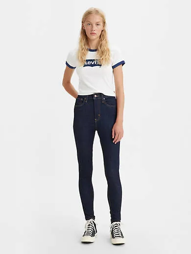 

Суперузкие женские джинсы Mile High Levi's, цвет Toronto Upgrade - Dark Wash