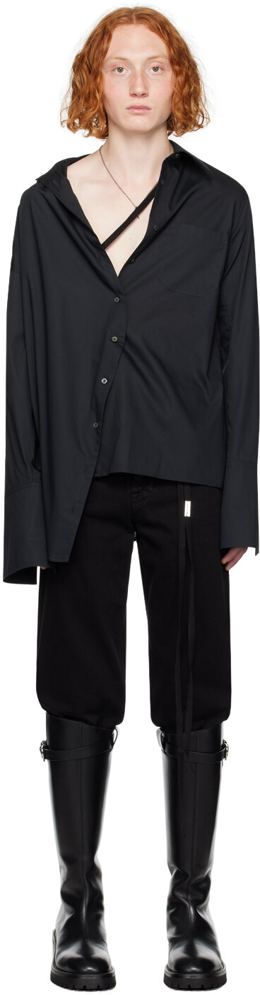 

Черная рубашка Vitalis Ann Demeulemeester