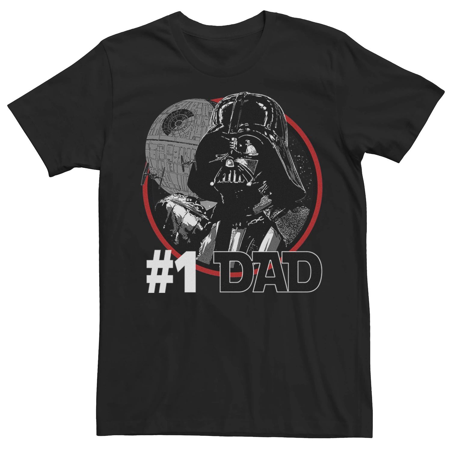Мужская футболка для папы «Дарт Вейдер №1» Star Wars чехол mypads star wars дарт вейдер для nokia g11 plus задняя панель накладка бампер
