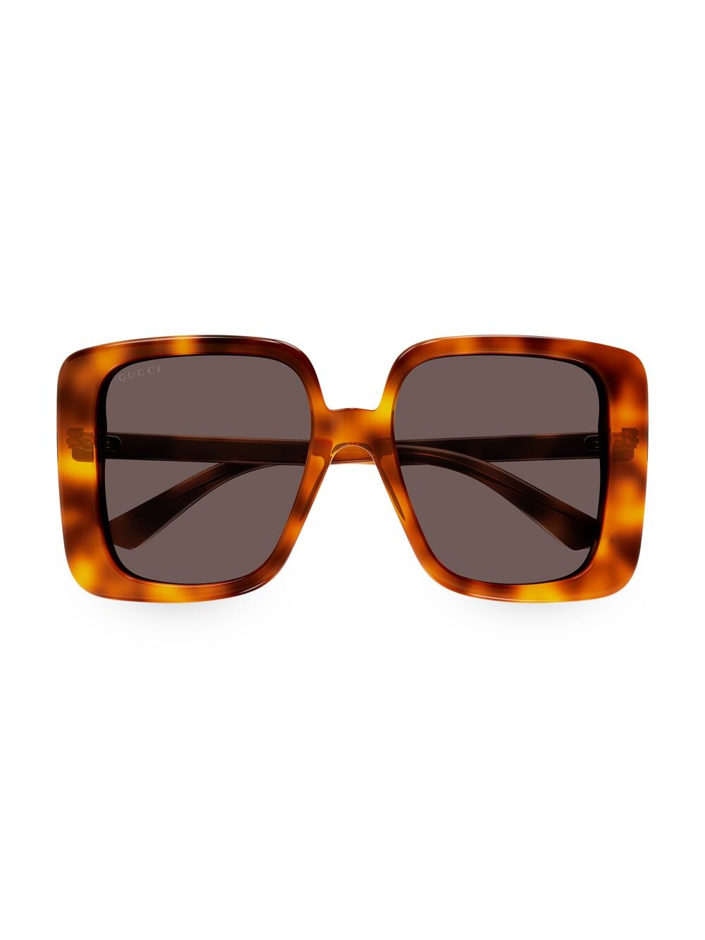 

Монохромные солнцезащитные очки-бабочки 80S 55 мм Gucci
