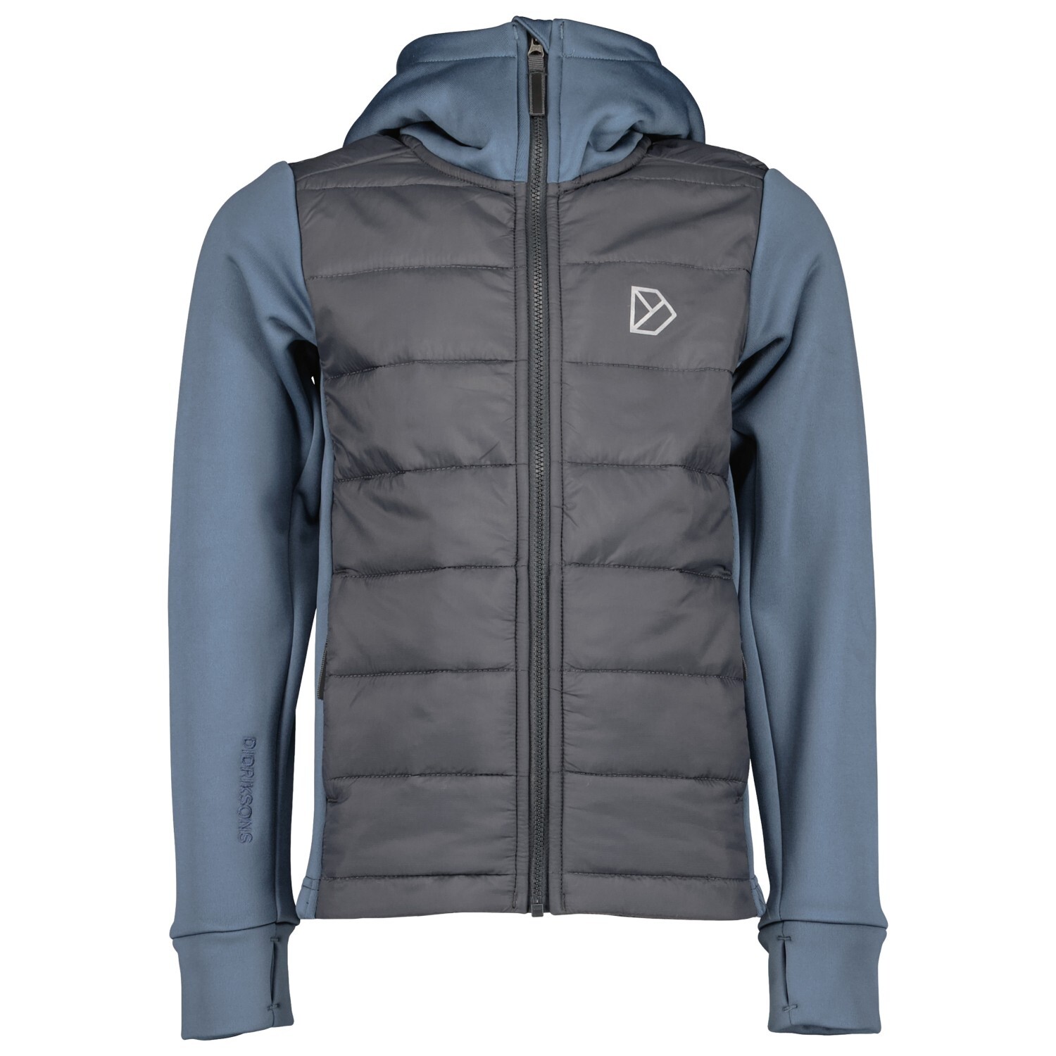 

Куртка из синтетического волокна Didriksons Kid's Kapris Full Zip 2, цвет Coal Black