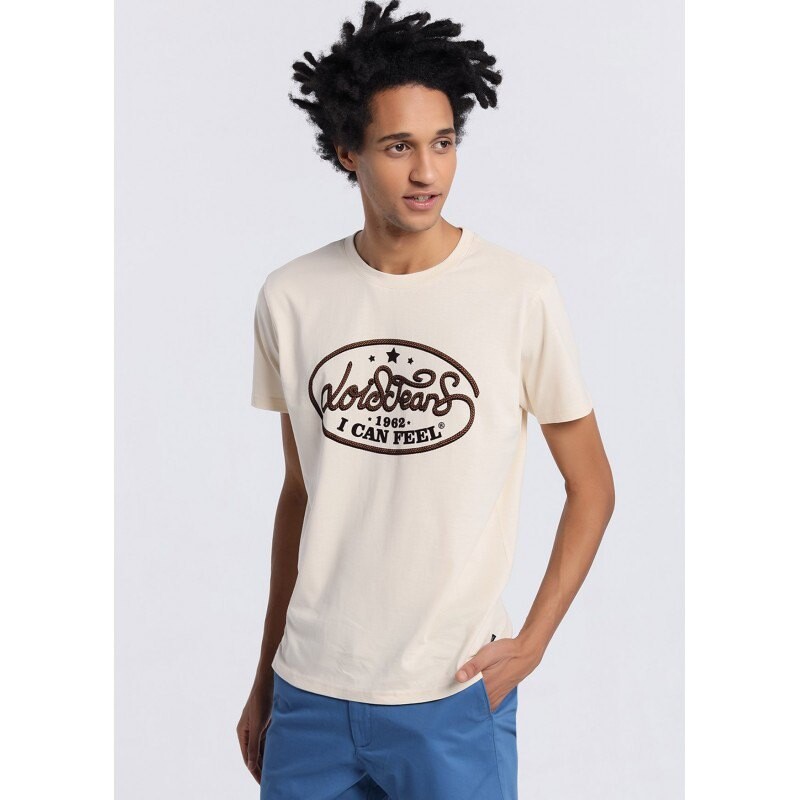 

Футболка Lois Jeans 133300-15728-3329, бежевый