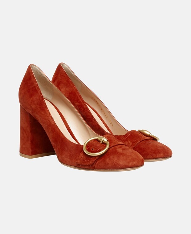 

ТУфли лодочки Gianvito Rossi, кэмел