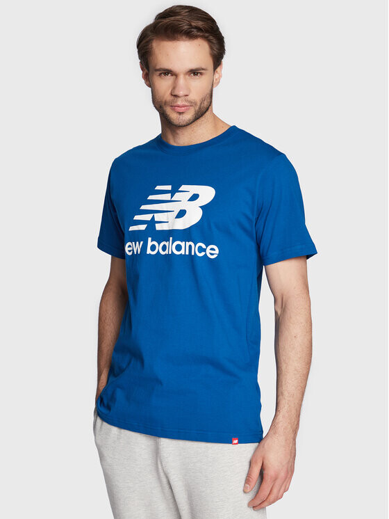 

Футболка спортивного кроя New Balance, синий