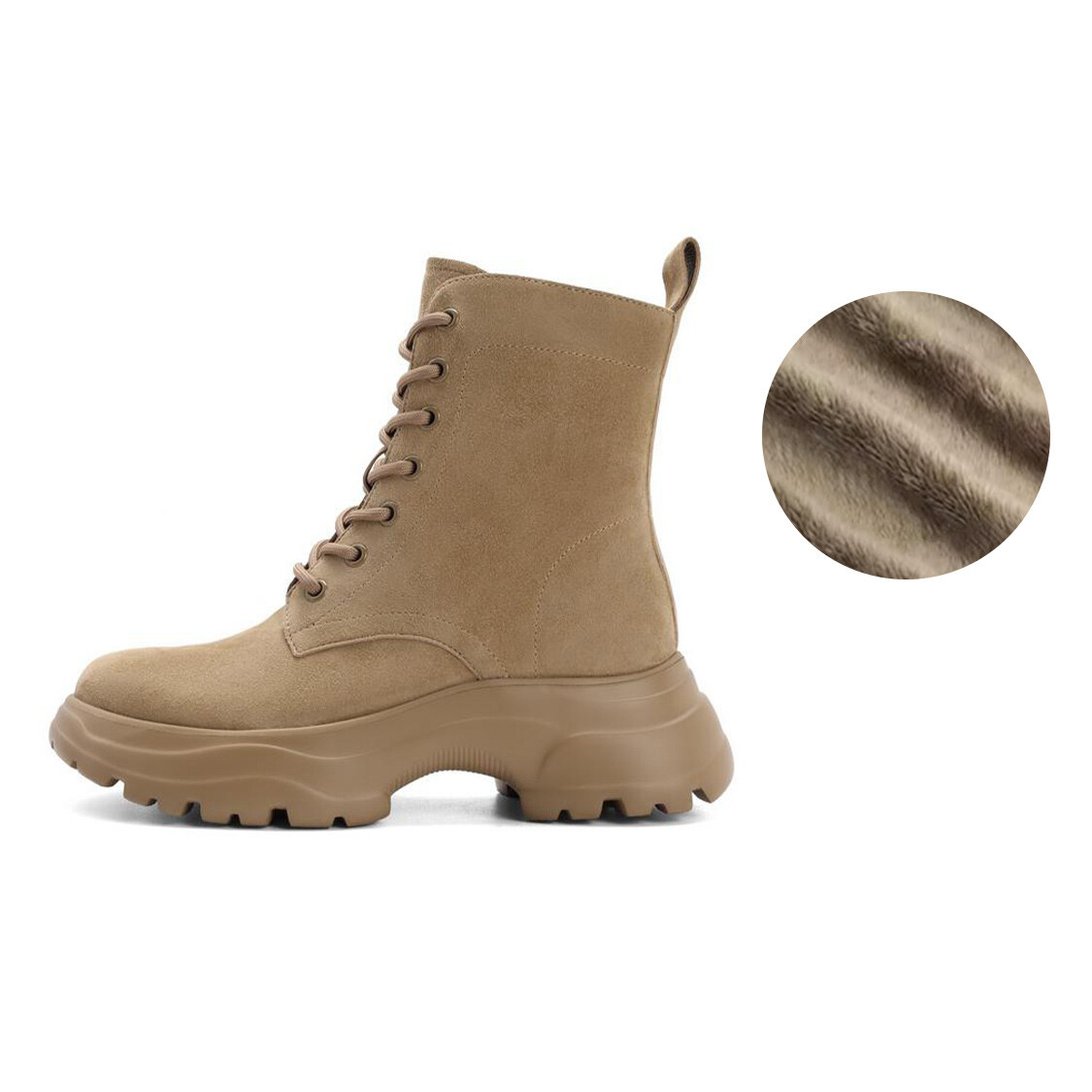 

Ботинки Martin Boot женские Belle, цвет Apricot - velvet