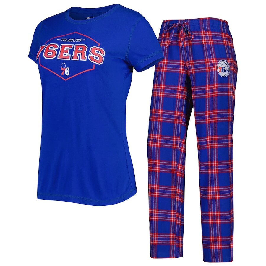 

Пижамный комплект Concepts Sport Philadelphia 76Ers, роял