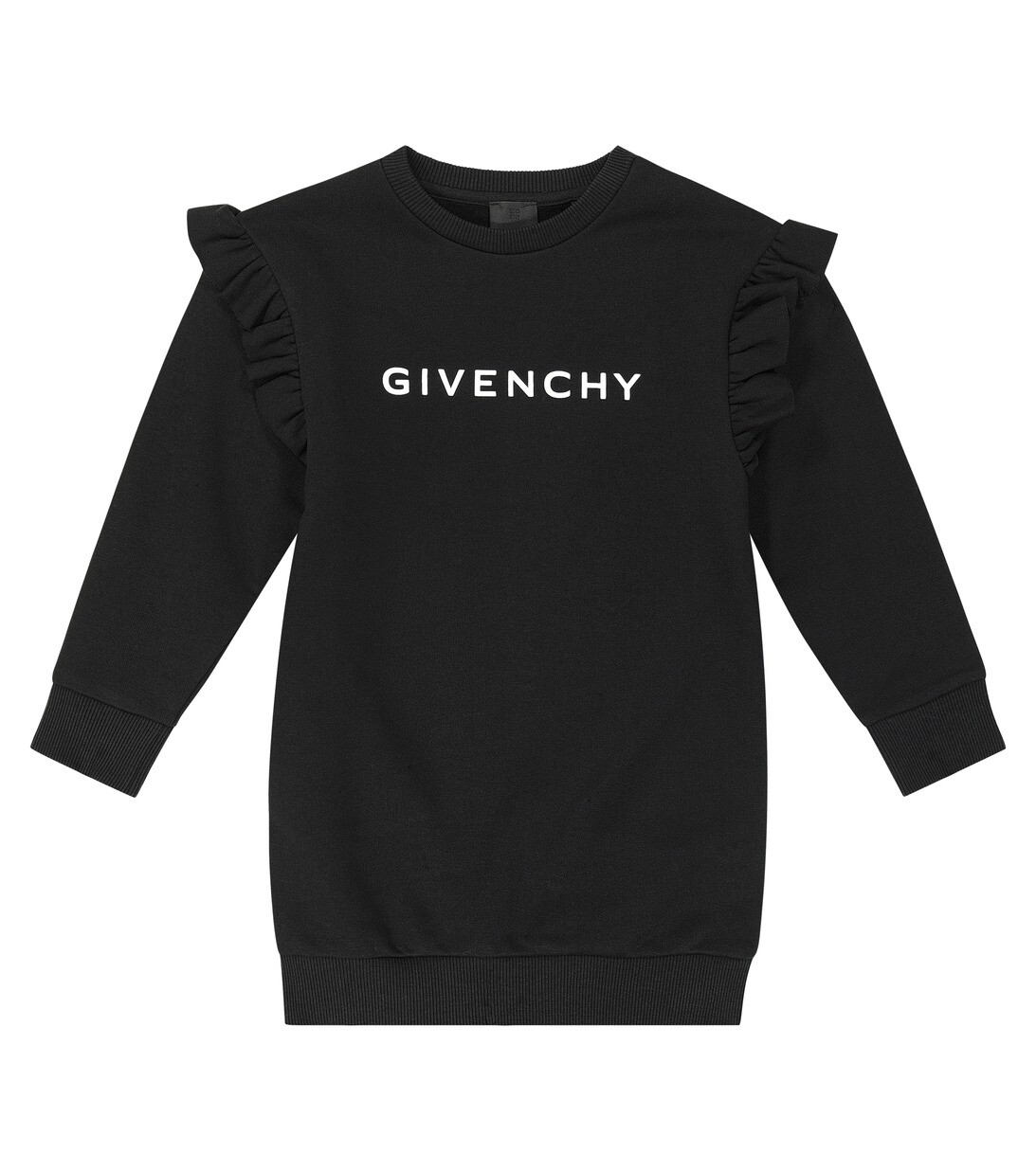 

Платье 4G из смесового хлопка Givenchy Kids, синий