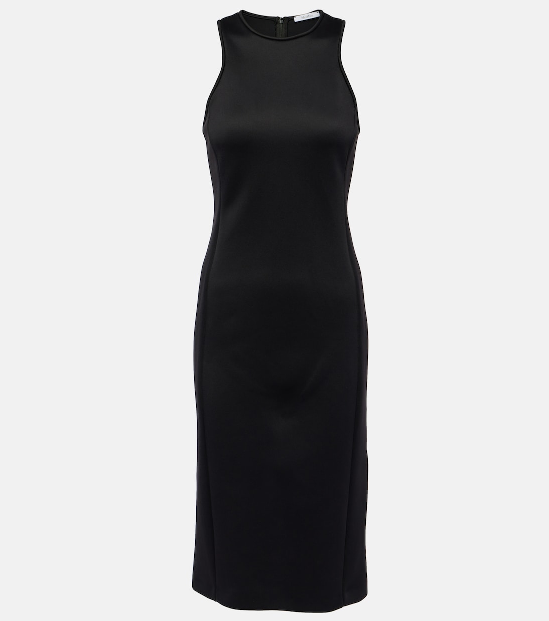 Платье миди из джерси Max Mara, черный