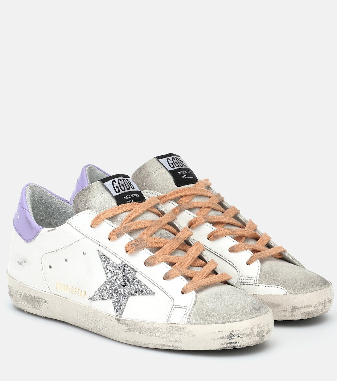 

Кроссовки Super Star Golden Goose, белый
