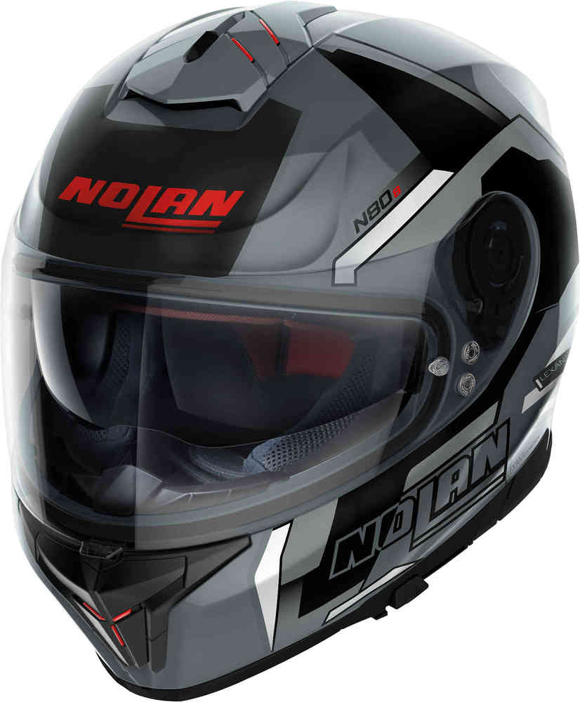N80-8 Разыскивается шлем N-Com Nolan, черный/серый/белый