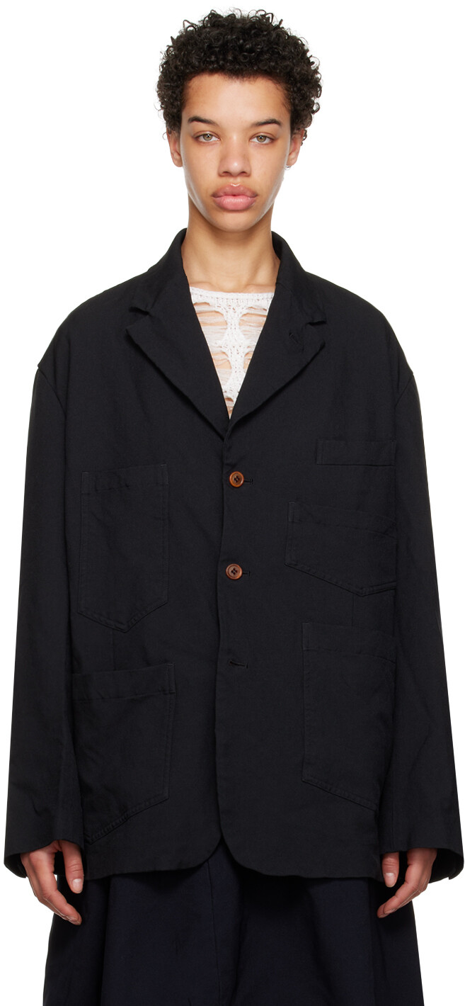 

Черный - Черный пиджак с карманами Comme des Garcons Comme des Garçons