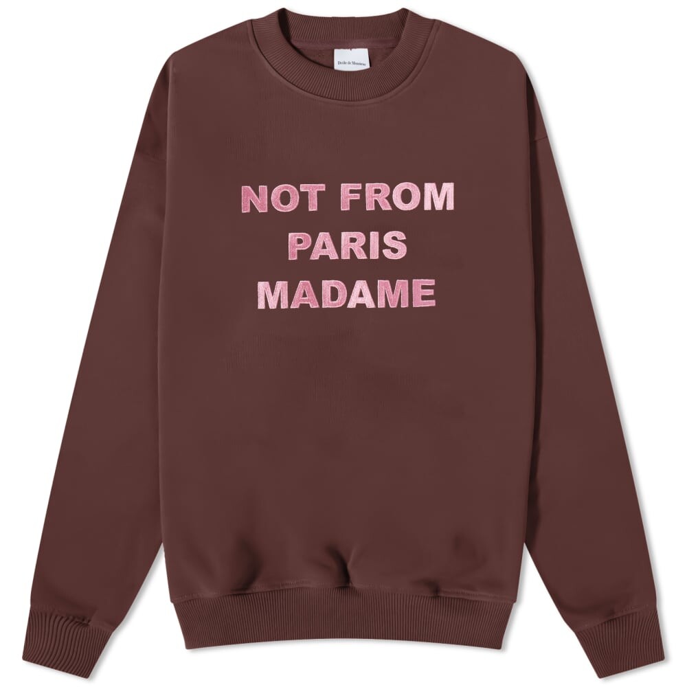 

Drole de Monsieur Not From Paris. Свитшот Crew Sweat