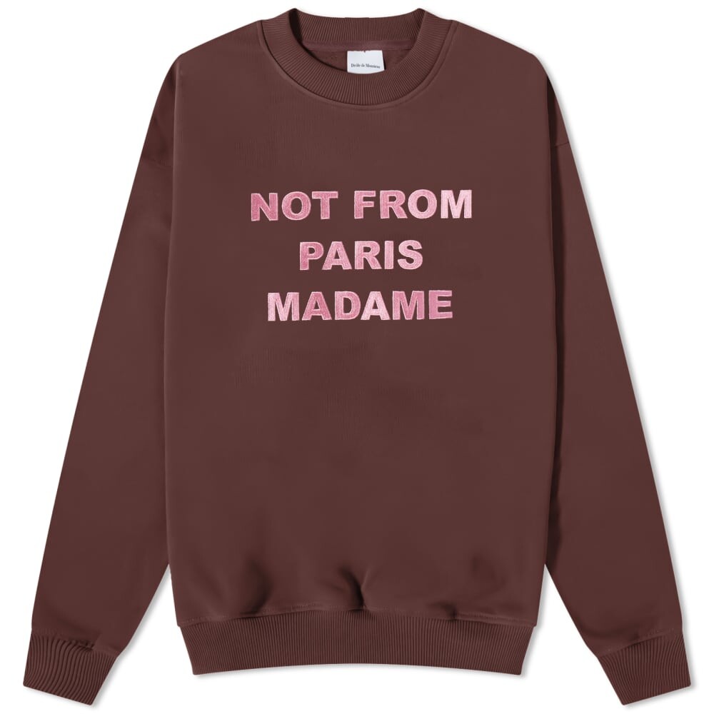 Drole de Monsieur Not From Paris. Свитшот Crew Sweat