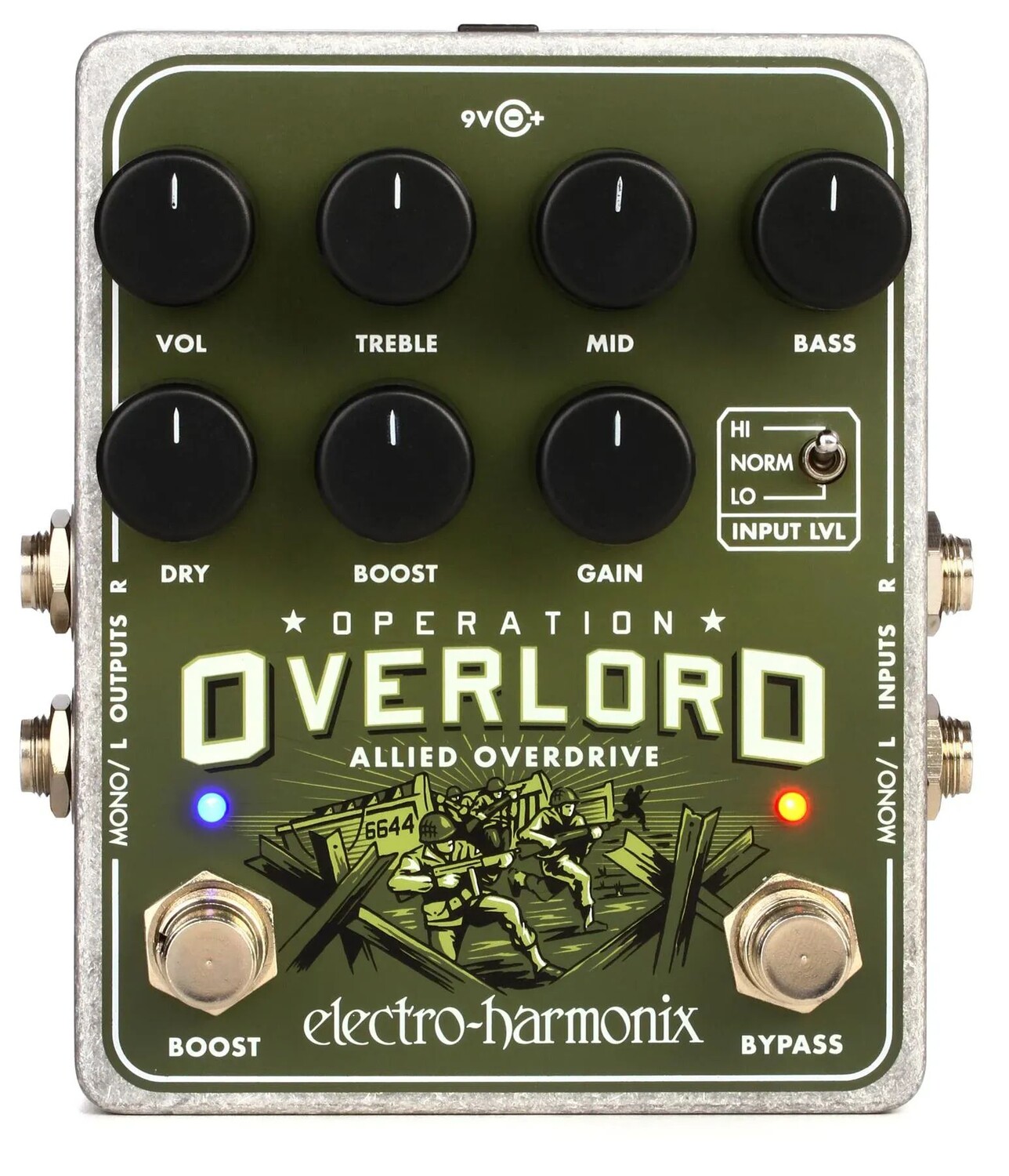 

Педаль Overdrive Electro-Harmonix Operation Overlord Allied