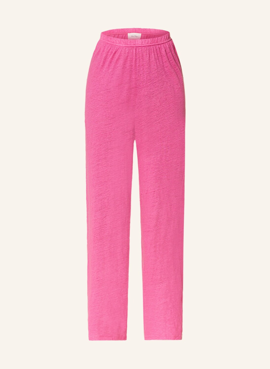

Брюки марлен American Vintage POBSBURY aus Leinen, розовый