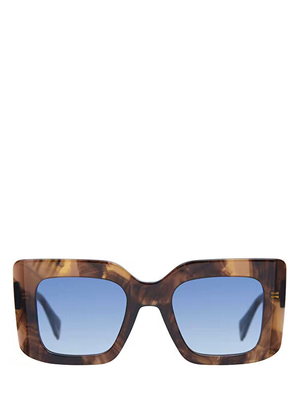 

Dorothea 6790 acetate 0 прямоугольные женские солнцезащитные очки открытого типа гавана Gigi Studios