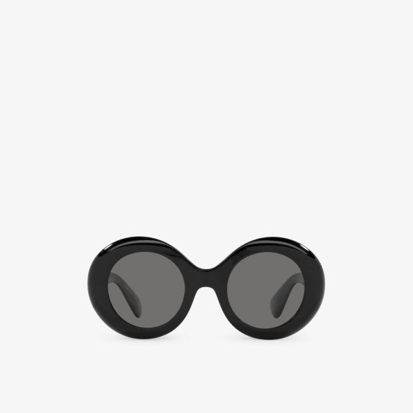 

OV5478SU Солнцезащитные очки Dejeanne в круглой оправе из ацетата ацетата Oliver Peoples, черный