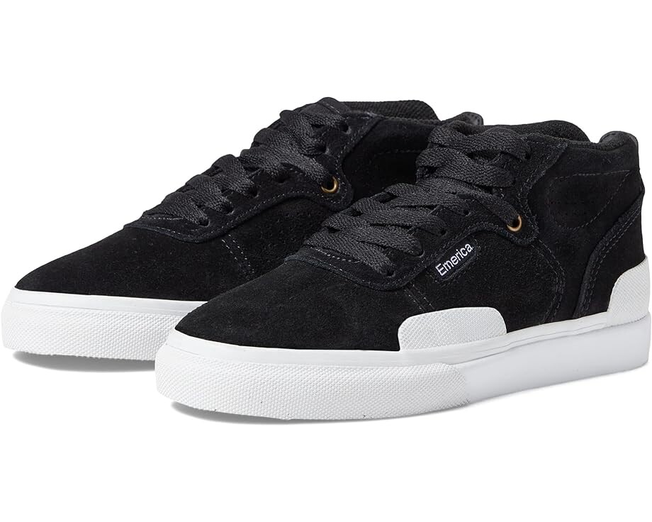 

Кроссовки Emerica Pillar Youth, цвет Black/White/Gold