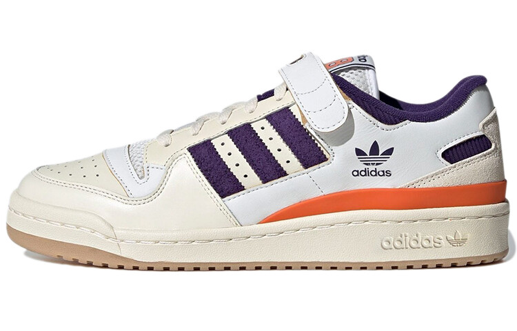 

Кроссовки унисекс Adidas Originals FORUM для скейтбординга Кремово-белый/Темно-фиолетовый/Оранжевый