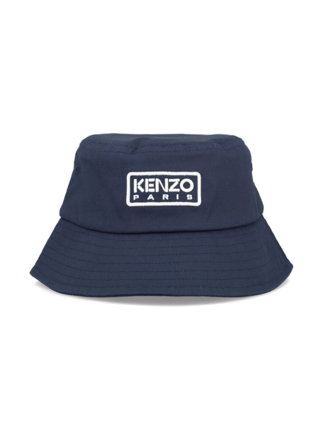 

Kenzo Kids панама с вышитым логотипом, синий