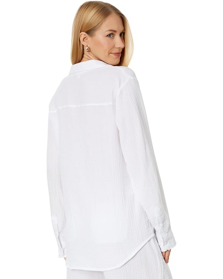 

Рубашка Splendid Kit Gauze Shirt, белый