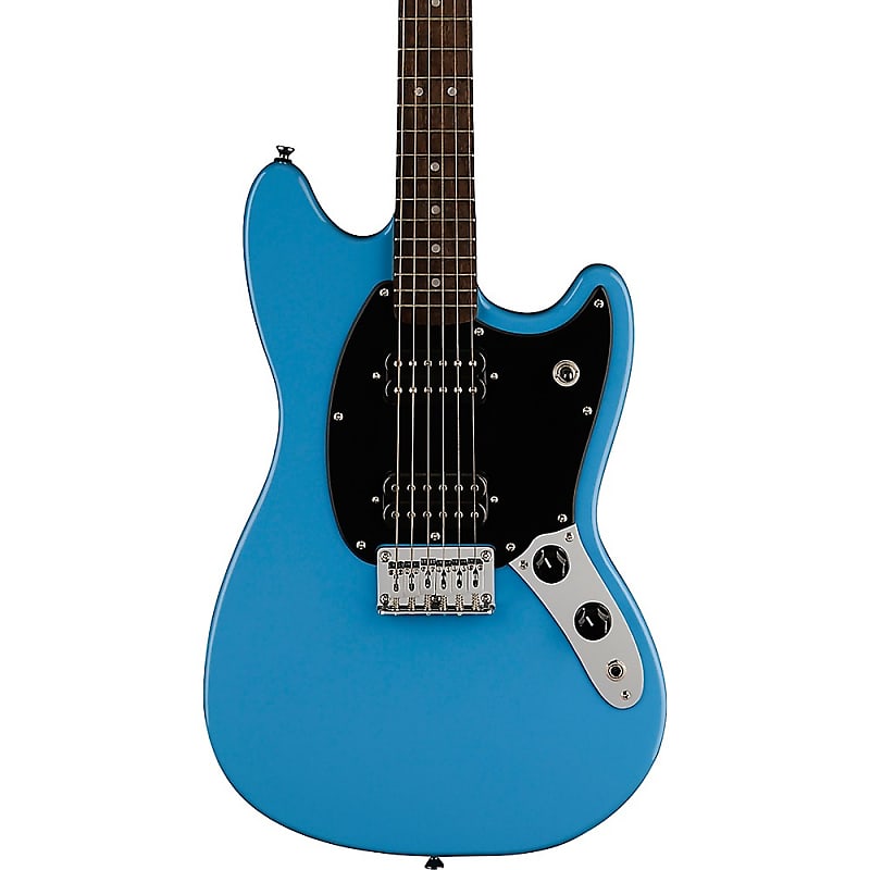 Электрогитара Squier Sonic Mustang HH Laurel Fingerboard Electric Guitar California Blue электрогитара squier bullet mustang hh imperial blue