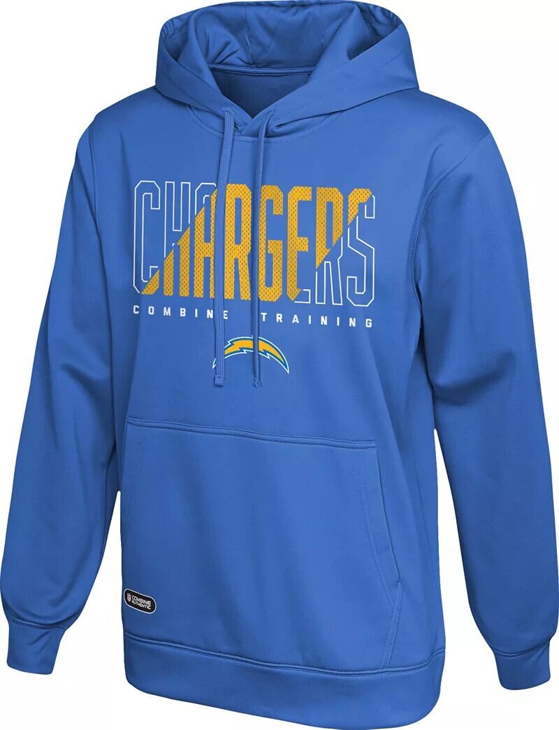 

Мужская цветная худи Los Angeles Chargers Backfield Team Nfl Combine