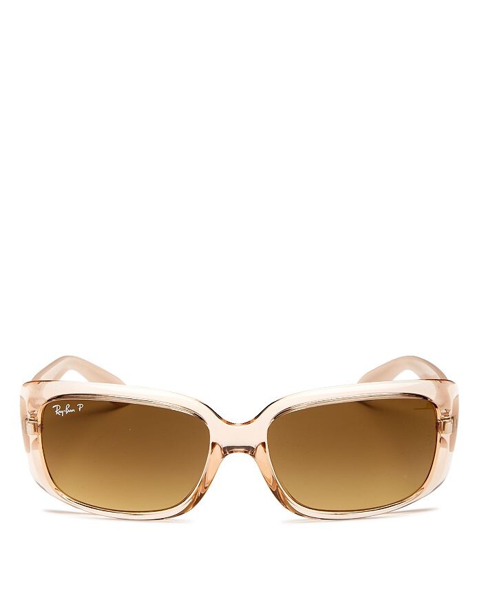 

Солнцезащитные очки поляризованной квадратной формы, 58 мм Ray-Ban