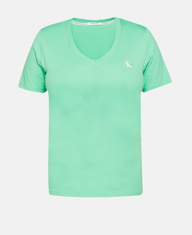 

Футболка Calvin Klein Jeans Plus, зеленый