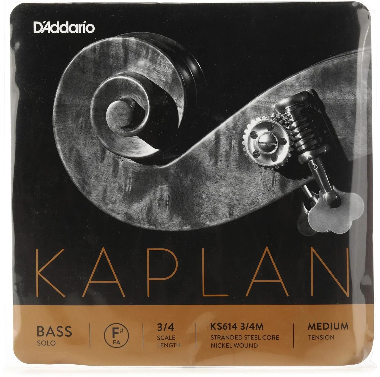 

D'Addario KS614 Kaplan Solo Контрабас F# Струна - масштаб 3/4