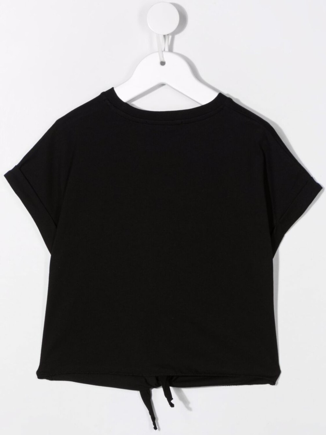 

MSGM Kids футболка с логотипом, черный