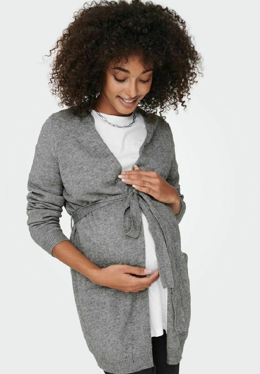 

Кардиган ONLY MATERNITY, темно-серый