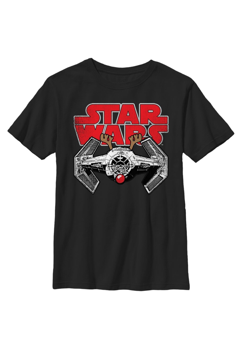 Футболка с принтом Star Wars Classic Rudolf Tie Star Wars, черный