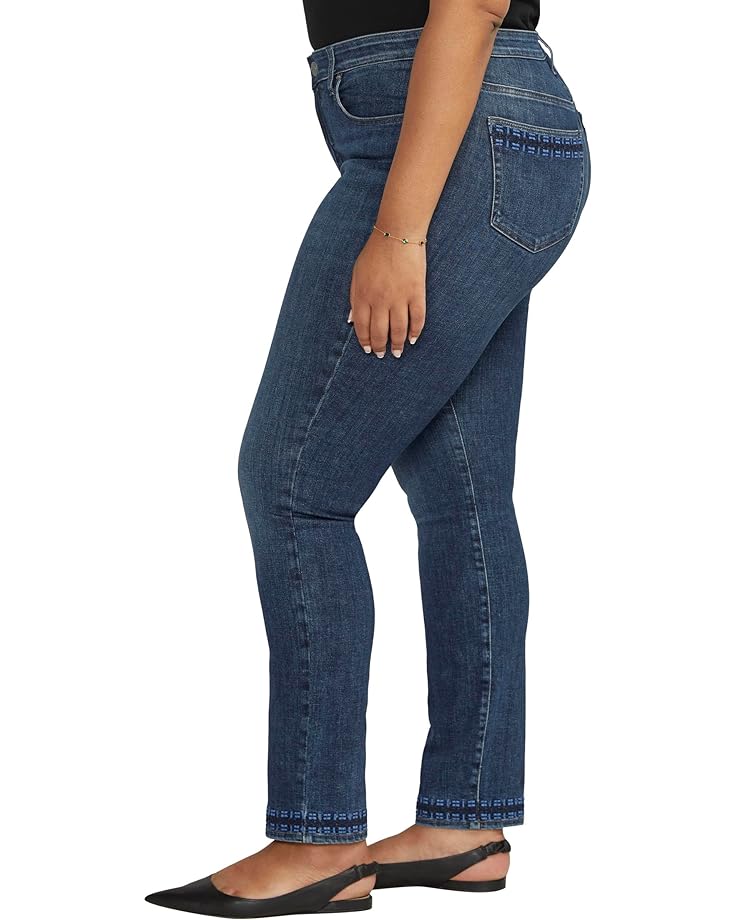 цена Джинсы Jag Jeans Plus Size Ruby Mid-Rise Straight Leg Jeans, цвет Night Owl