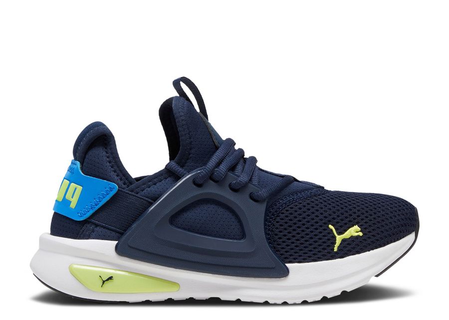 

Кроссовки Puma Softride Enzo Evo Big Kid, цвет Navy Lime