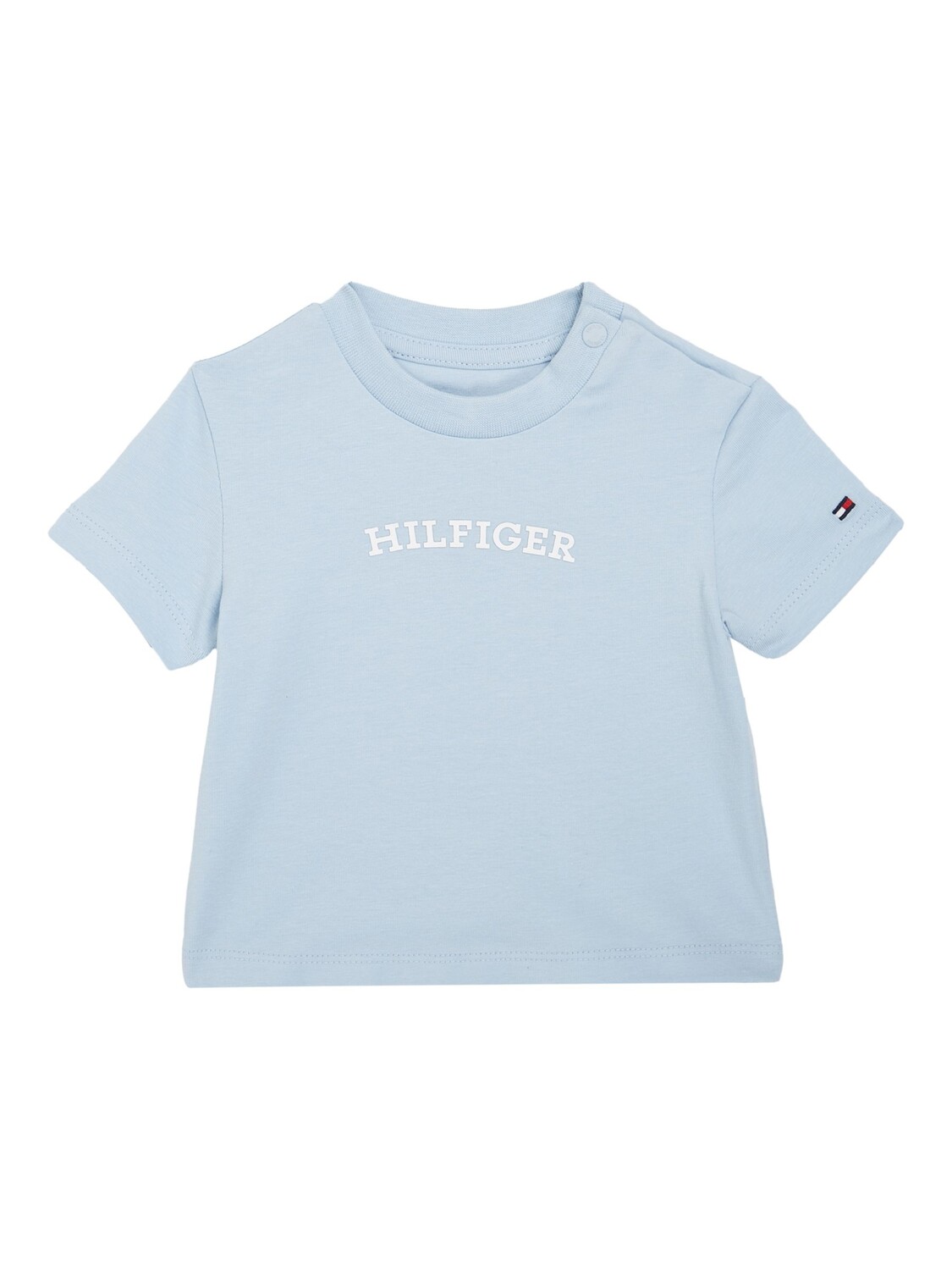 

Футболка с логотипом Tommy Hilfiger Baby Monotype, свежий синий