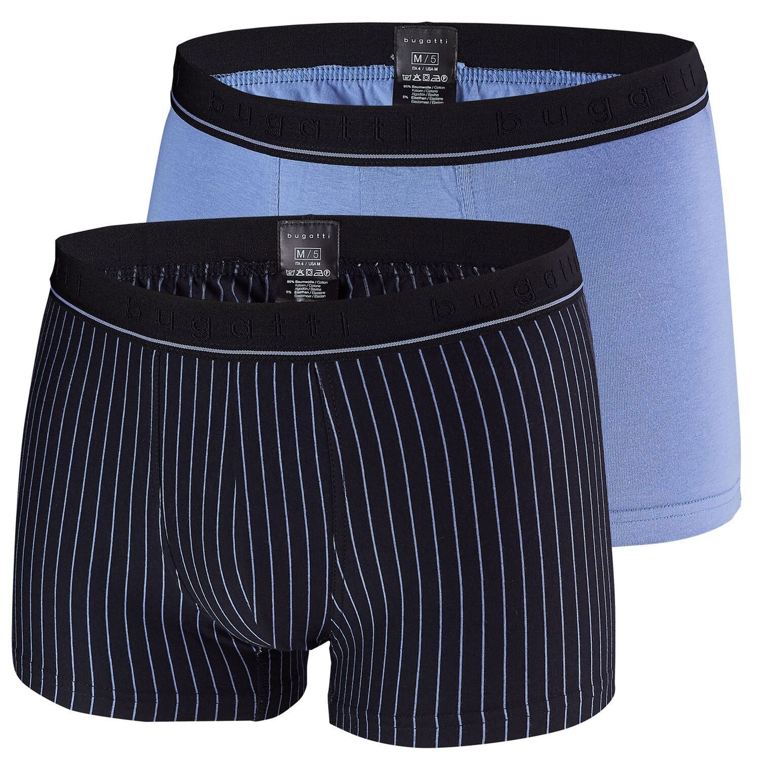 

Боксеры Bugatti Boxershorts 2 шт, цвет Blau / gestreift