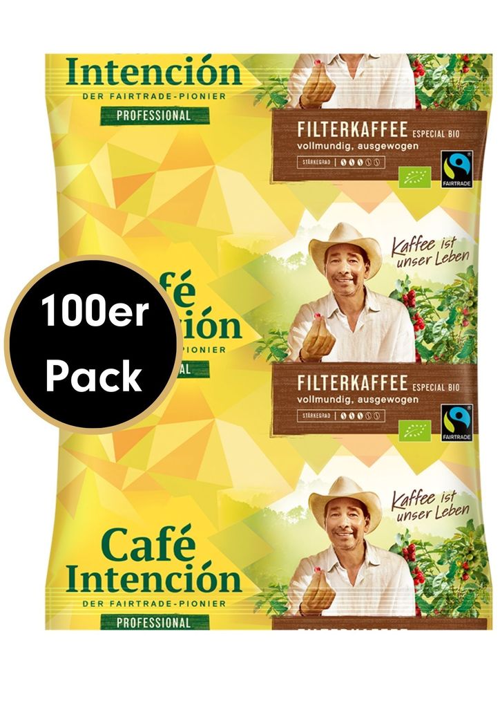 

Фильтрованный кофе ESPECIAL в горшочках от Café Intención, 100х60г