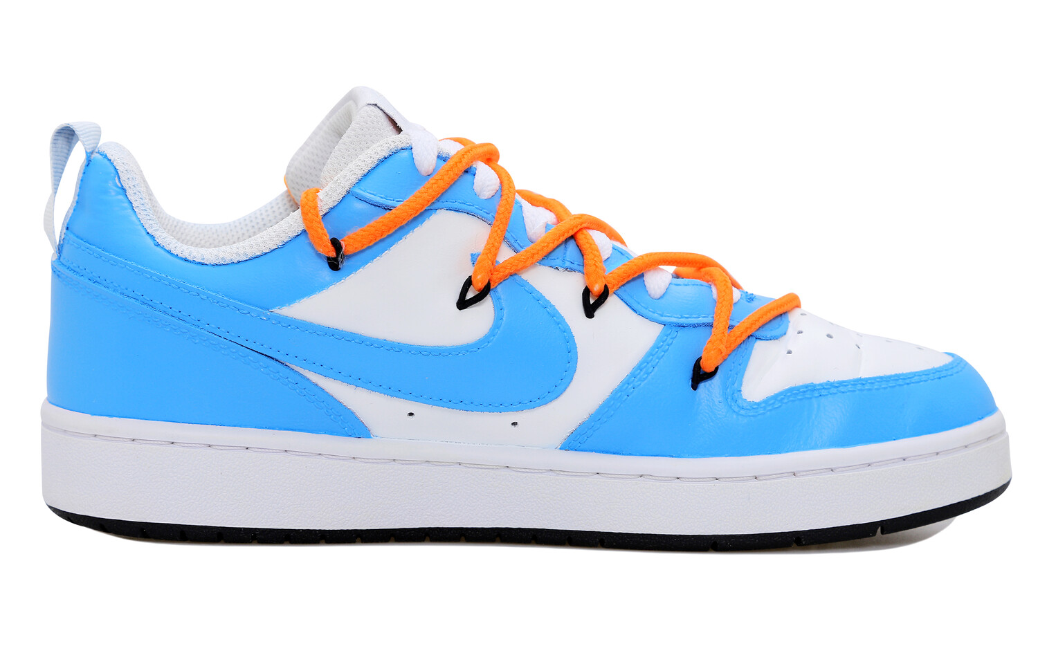 

Кроссовки для скейтбординга Court Borough женские, низкие, белые/синие Nike