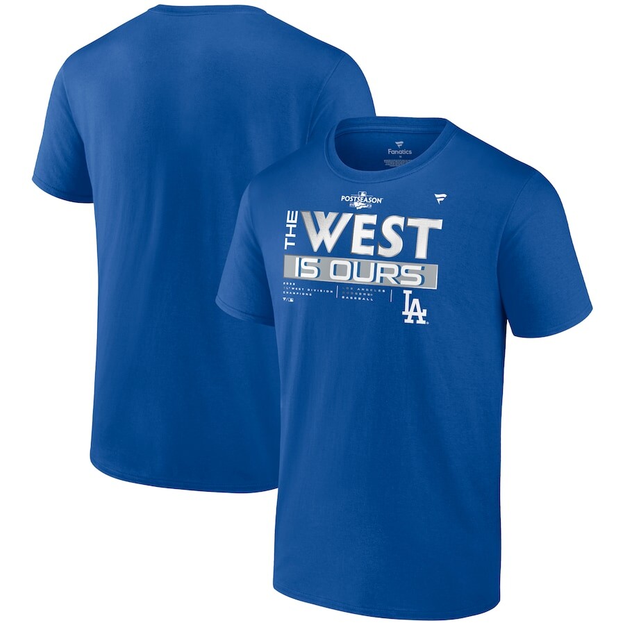 

Футболка с коротким рукавом Fanatics Branded Los Angeles Dodgers, роял