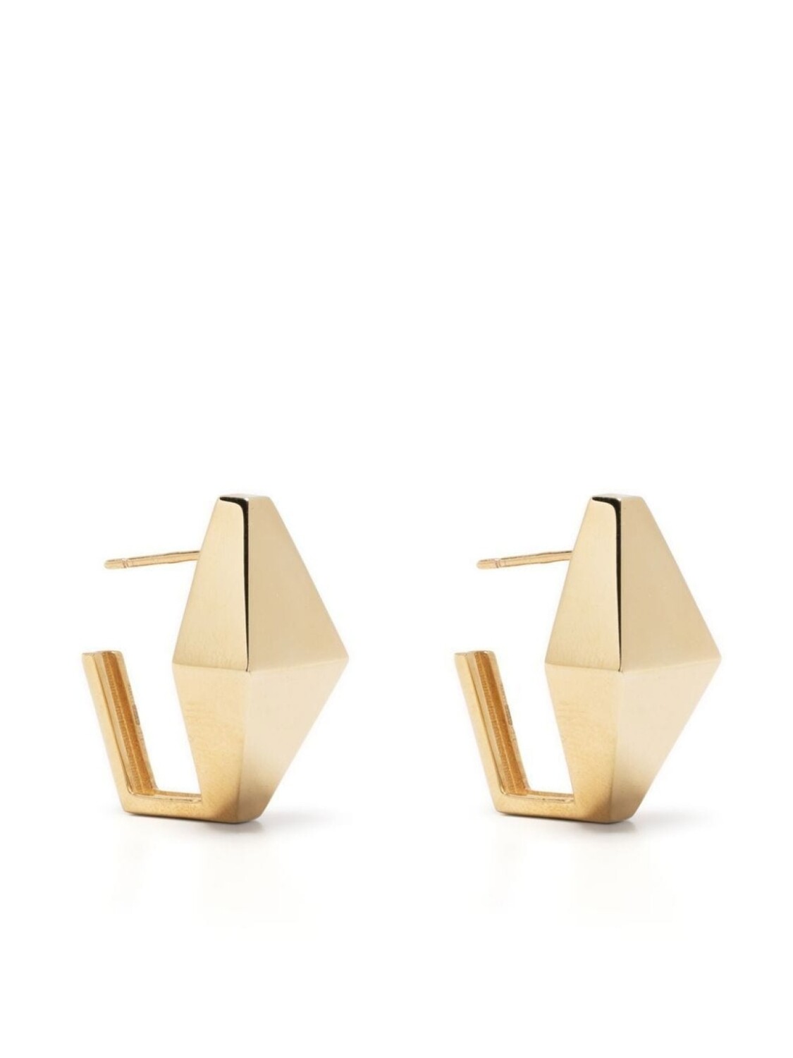 

Серьги Deco Rombo из желтого золота Aliita, золотой