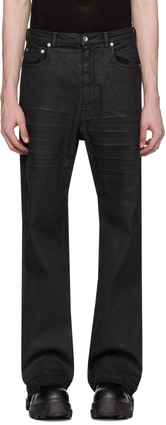 Черные джинсы в стиле гетов Rick Owens, цвет Black