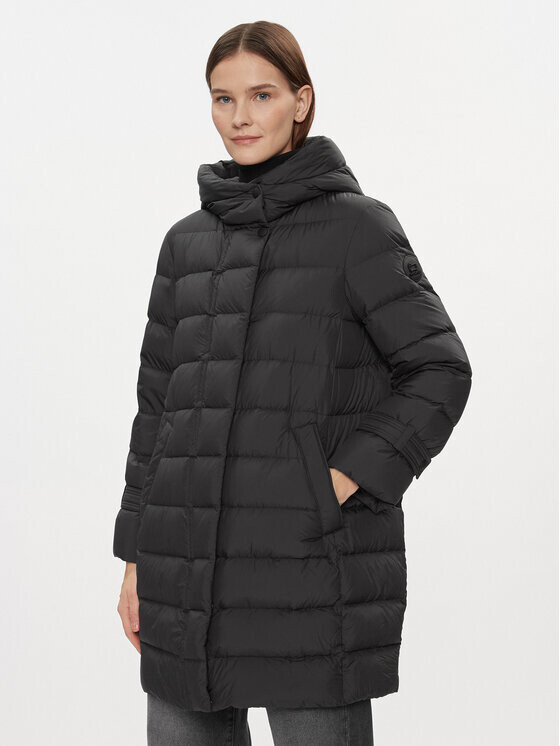

Пуховик стандартного кроя Woolrich, черный