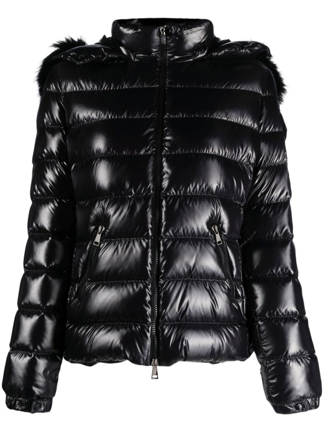 

Moncler пуховик Badyf с капюшоном, черный