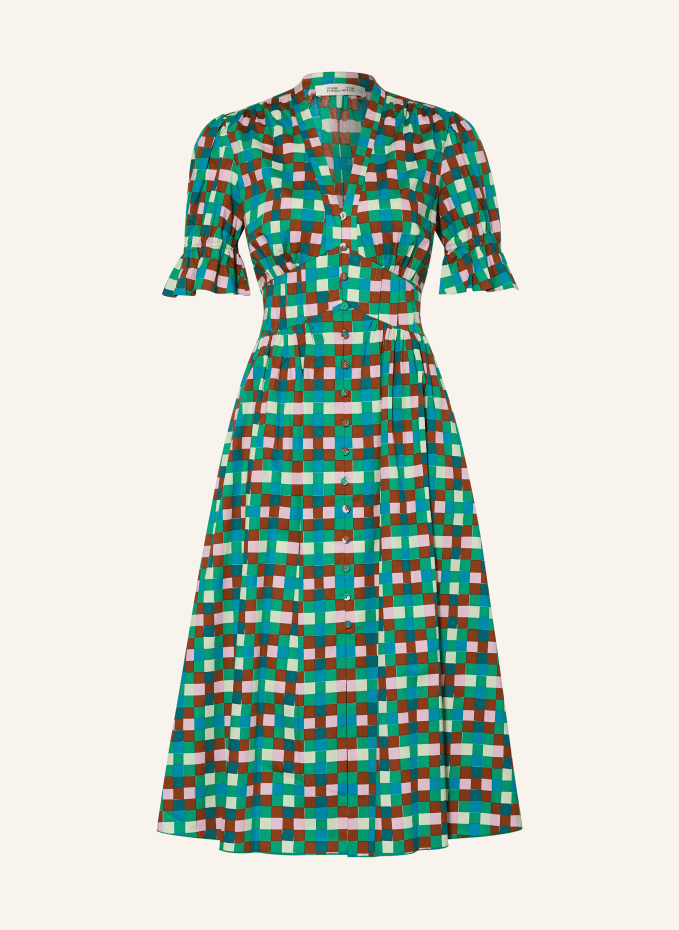

Платье-рубашка эрика Diane Von Furstenberg, зеленый