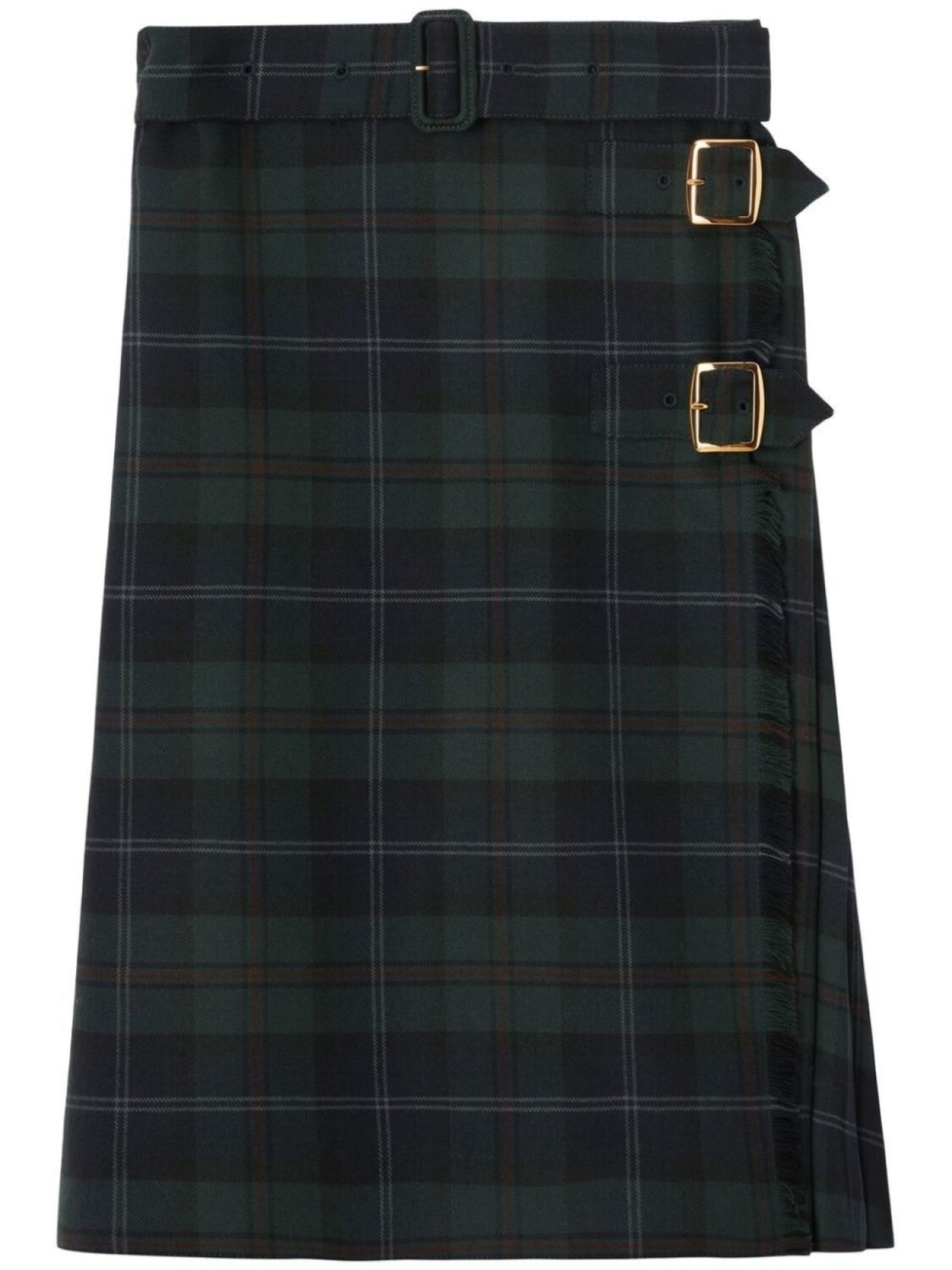 

Burberry клетчатая юбка, зеленый