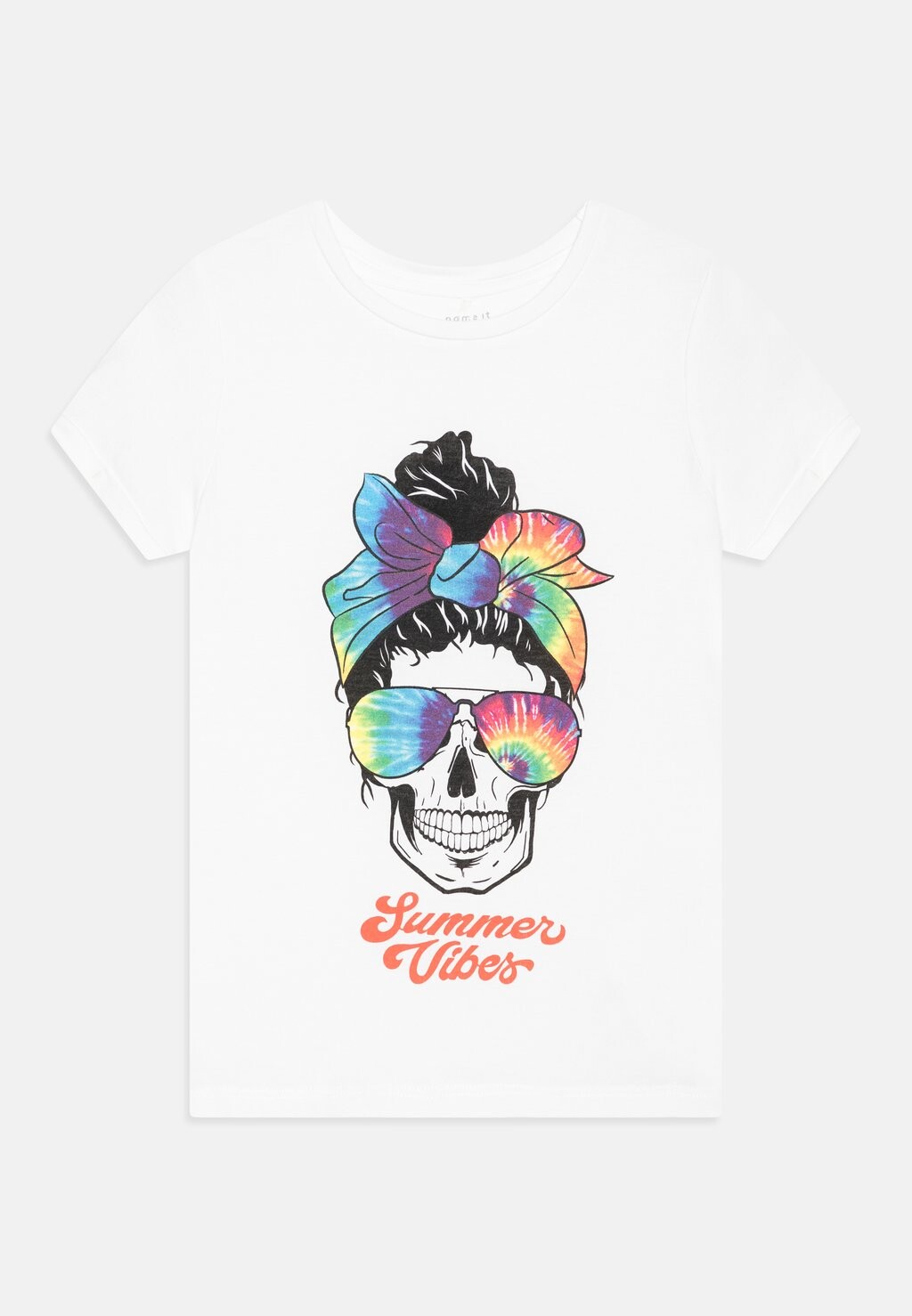 

Футболка с принтом NKFHULLIAN Name it, цвет bright white