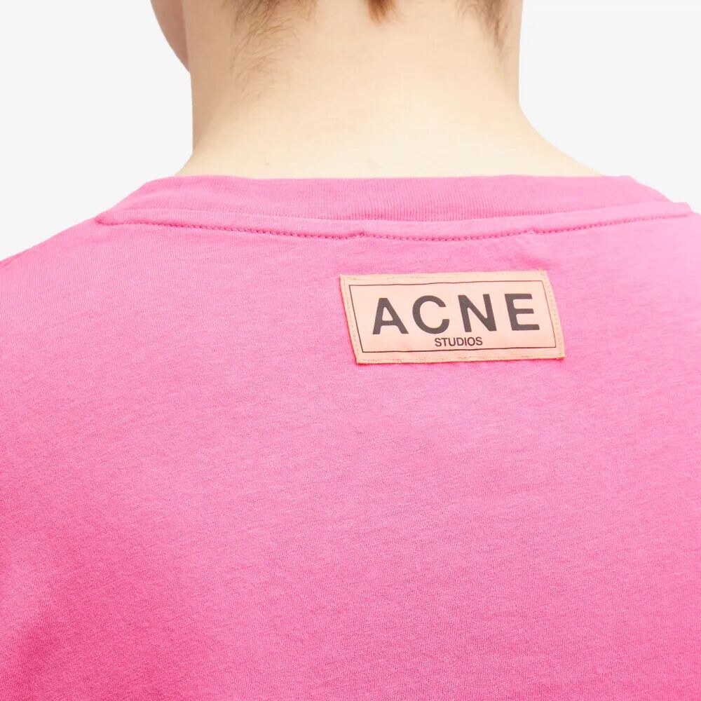 

Футболка с логотипом Acne Studios Everest, розовый